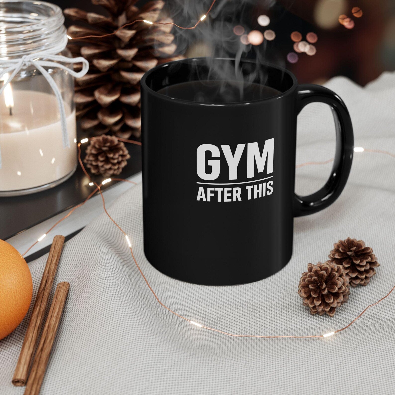 Gym After This FITAVID black mug