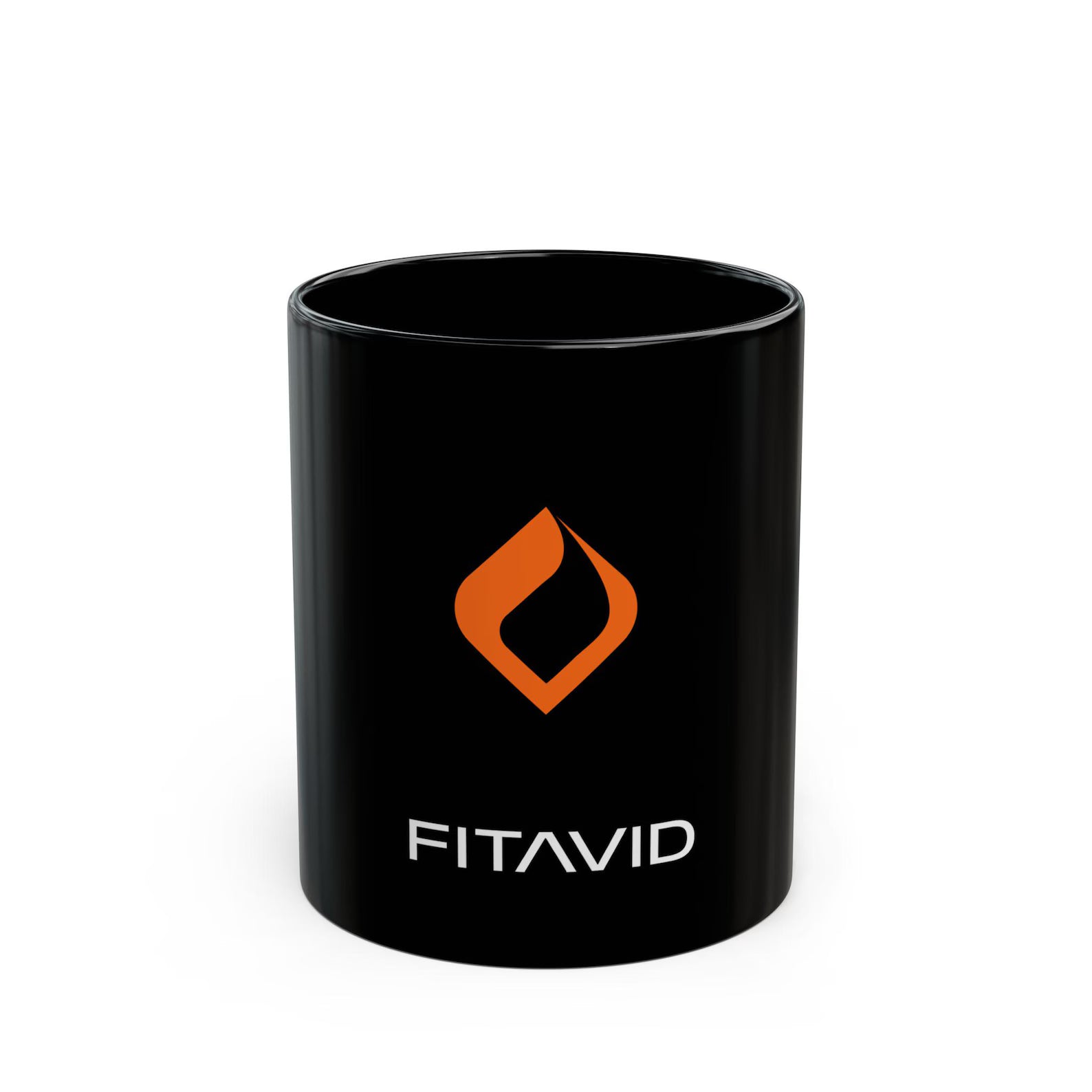 FITAVID logo black mug