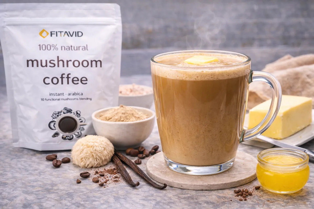 Butter Mushroom Coffee